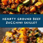 Ground Beef Zucchini Sweet Potato Skillet Recipe