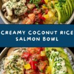 Coconut Rice Salmon Bowl Recipe