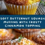 Frosty Top Butternut Squash Muffins Recipe