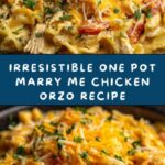 One Pot Marry Me Chicken Orzo Recipe