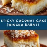 Sticky Coconut Cake (Wingko Babat) Recipe