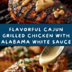 Cajun Grilled Chicken with Alabama White Sauce Recipe