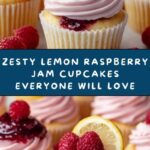 Lemon Raspberry Jam Cupcakes Recipe