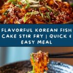 Korean Fish Cake Stir Fry Recipe