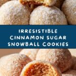 Cinnamon Sugar Snowball Cookies Recipe