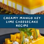 Mango Key Lime Cheesecake Recipe