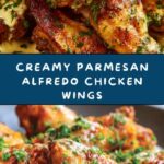 Creamy Parmesan Alfredo Chicken Wings Recipe