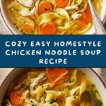 Easy Homestyle Chicken Noodle Soup Recipe