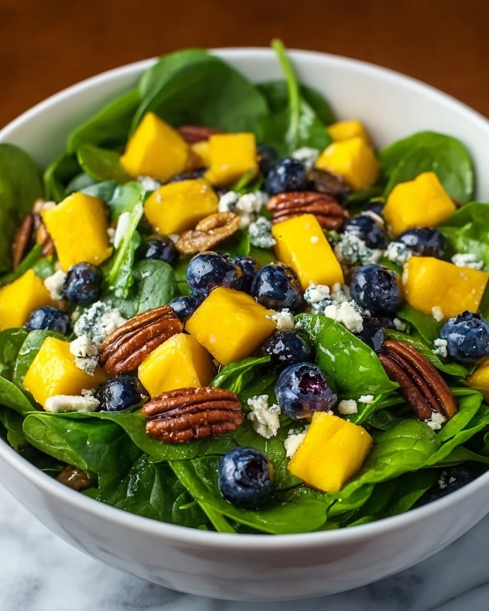 Mango Spinach Salad Recipe - Recipe Image