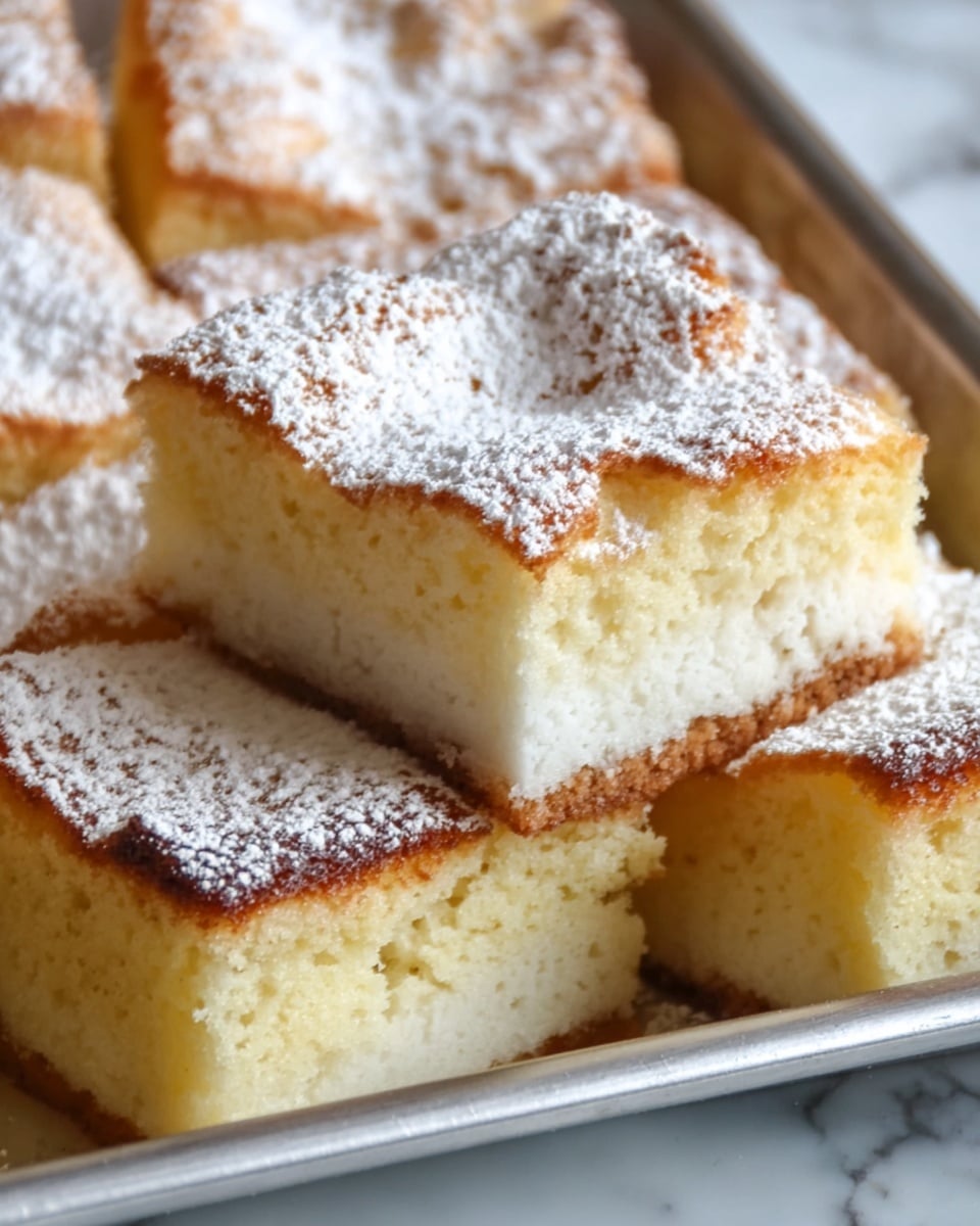 Lemon Cake Bars Recipe - Recipe Image