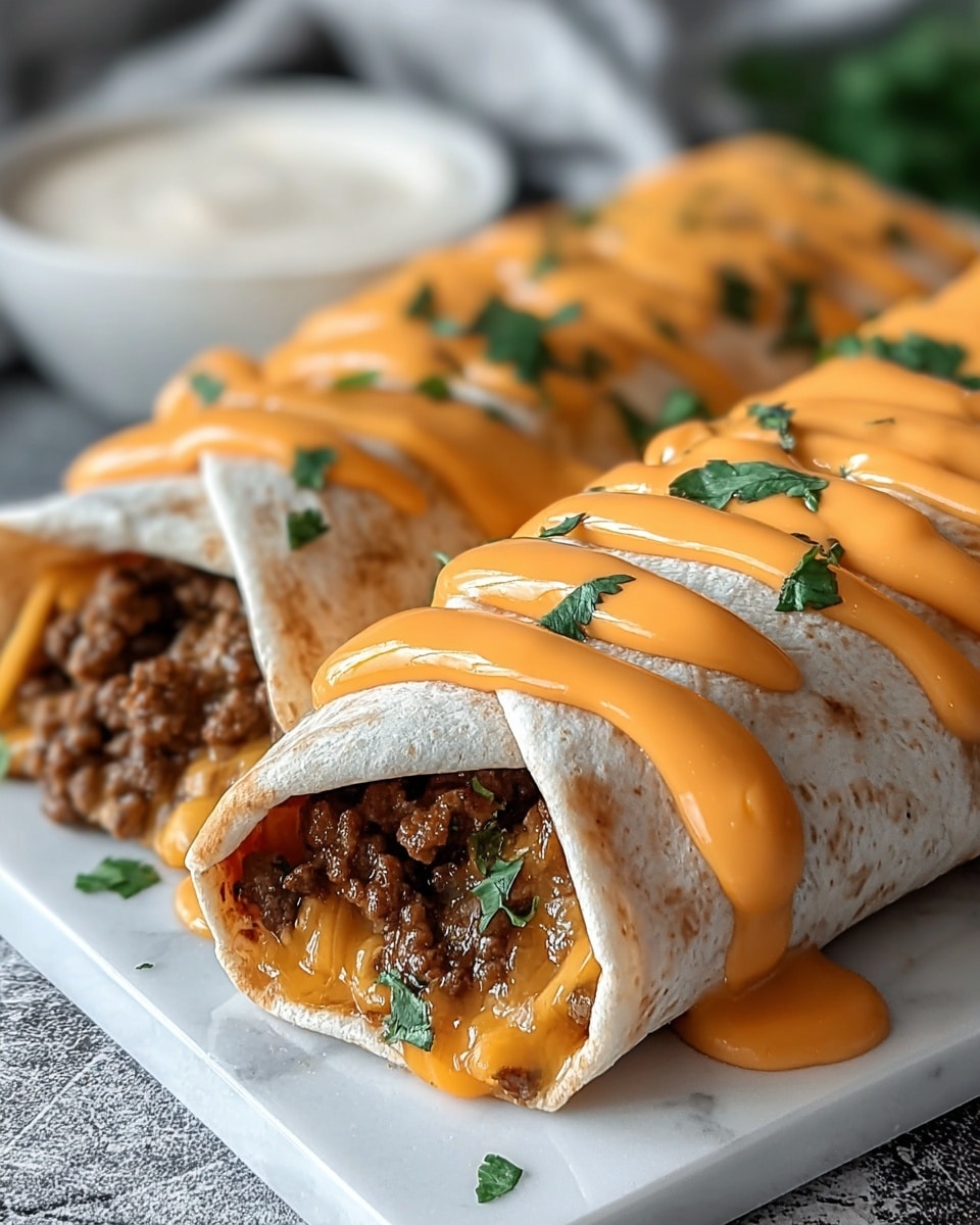 Best Beef and Cheese Burrito Recipe - Recipe Image