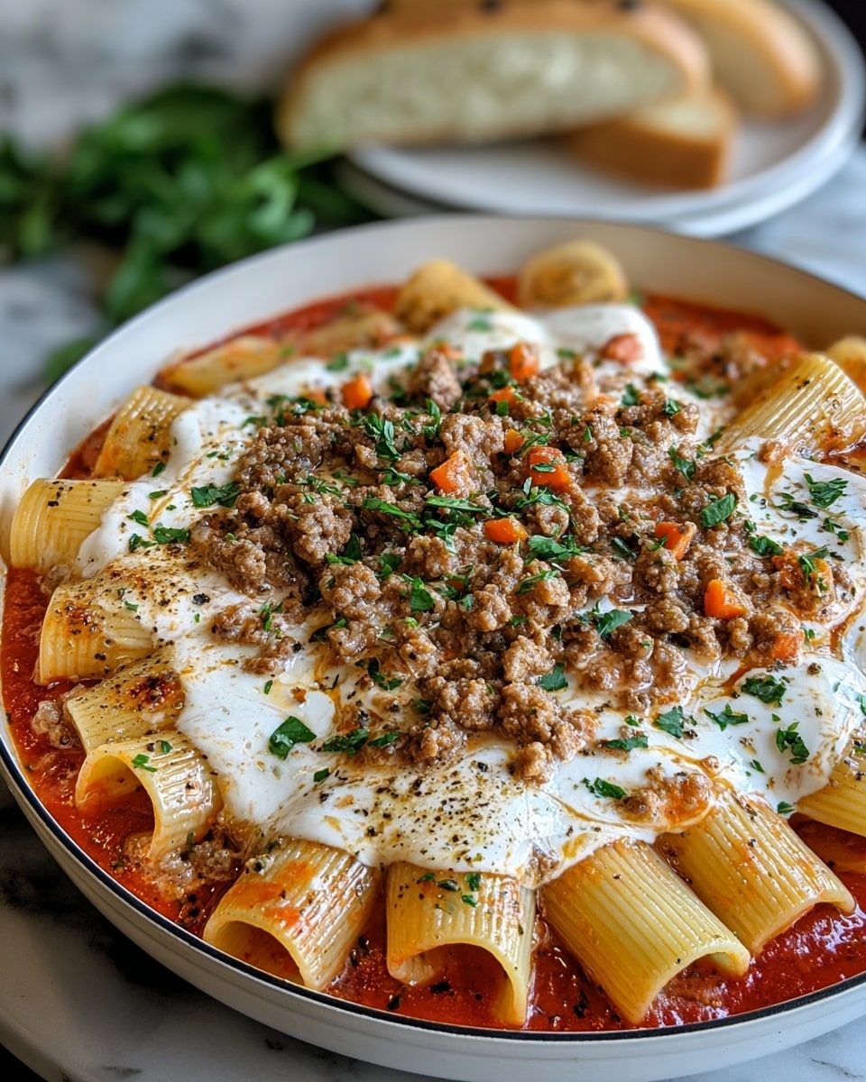 Creamy Alfredo Lasagna Soup Recipe - Recipe Image