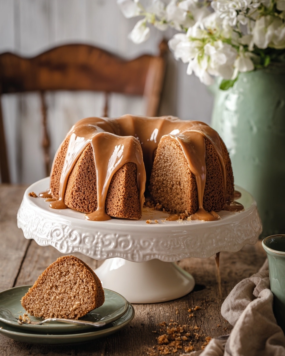 Brown Sugar Caramel Pound Cake Recipe - Recipe Image