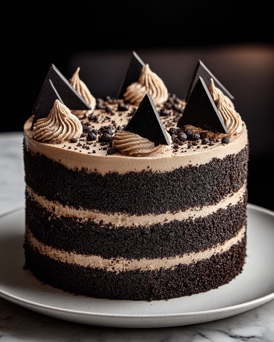 Black Velvet Cake Recipe - Recipe Image
