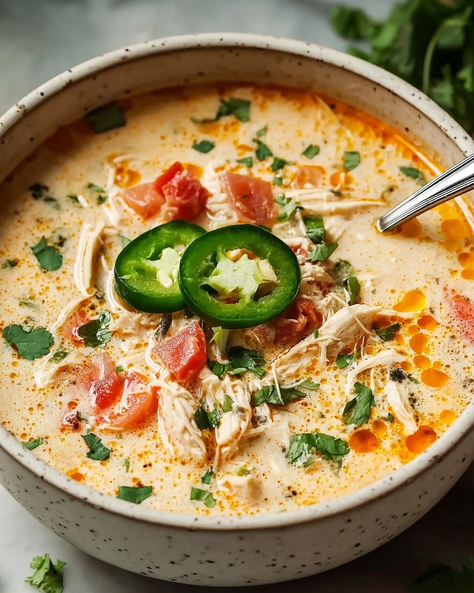 Spicy Jalapeño Popper Chicken Soup Recipe - Recipe Image