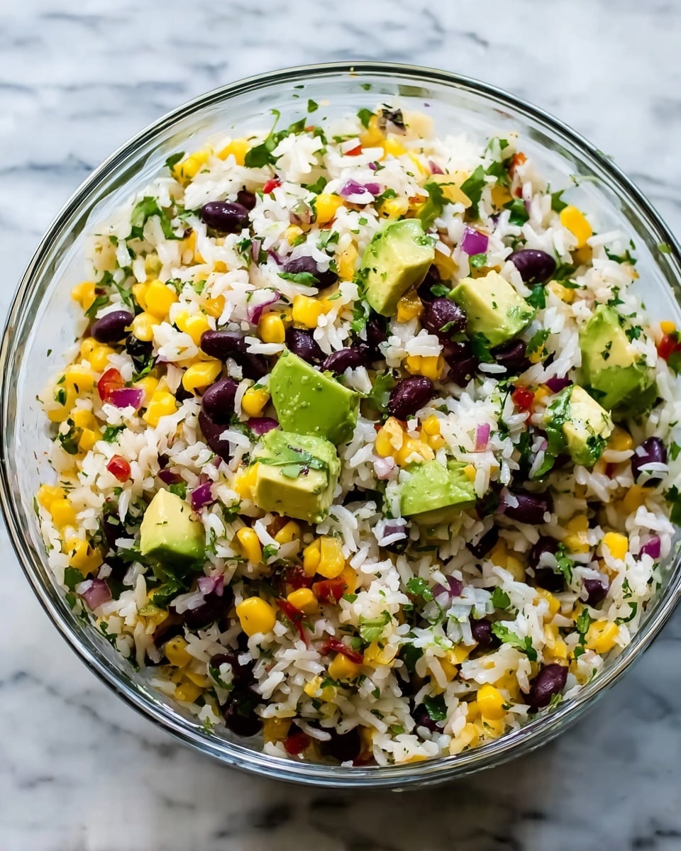 Black Bean Corn Avocado Salad Recipe - Recipe Image
