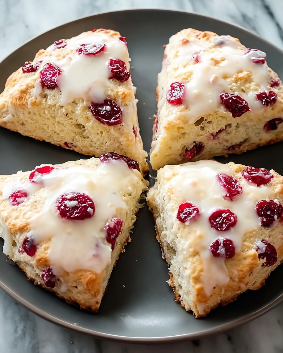 Best Cranberry Orange Scones Recipe - Recipe Image