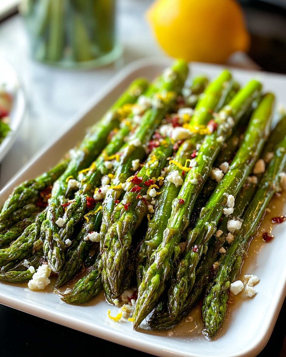 Grilled Asparagus with Lemon Zest Recipe - Recipe Image