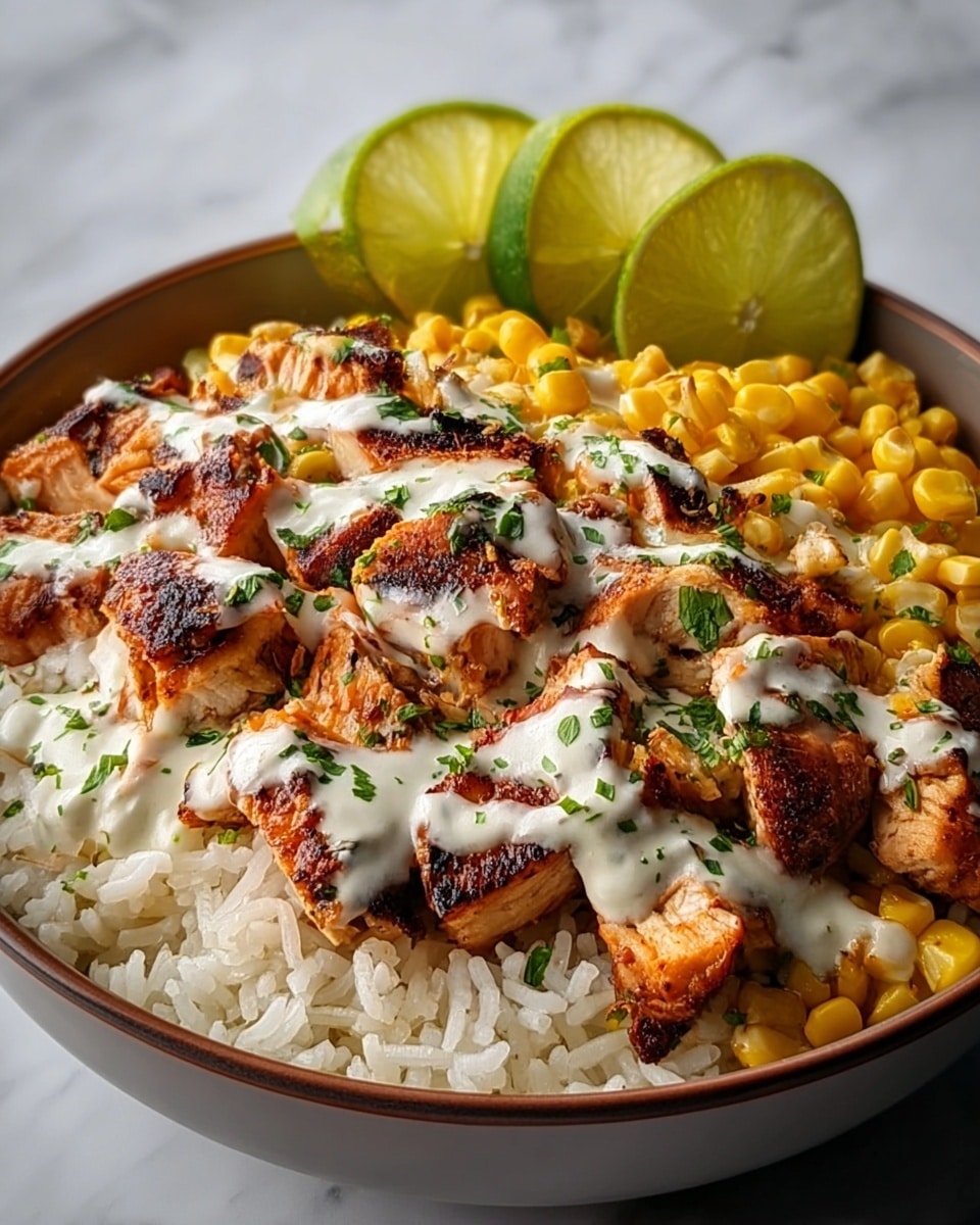 Street Corn Chicken Bowl Recipe - Recipe Image