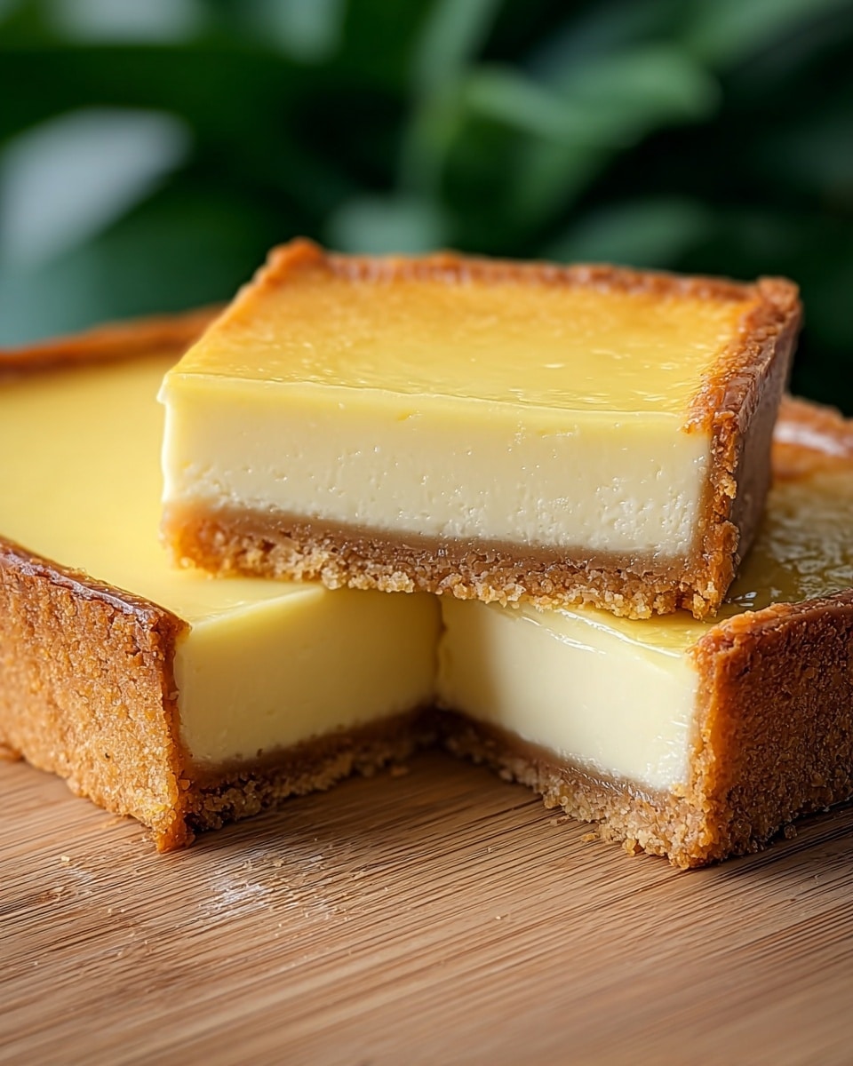 Italian Grandma’s Lemon Custard Cake Recipe - Recipe Image