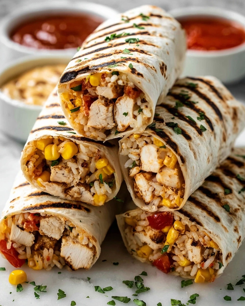 Chicken Burritos Recipe - Recipe Image