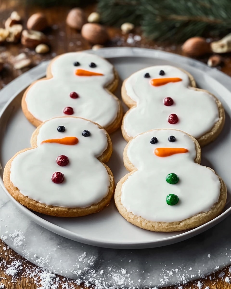 Melted Snowman Cookies Recipe - Recipe Image