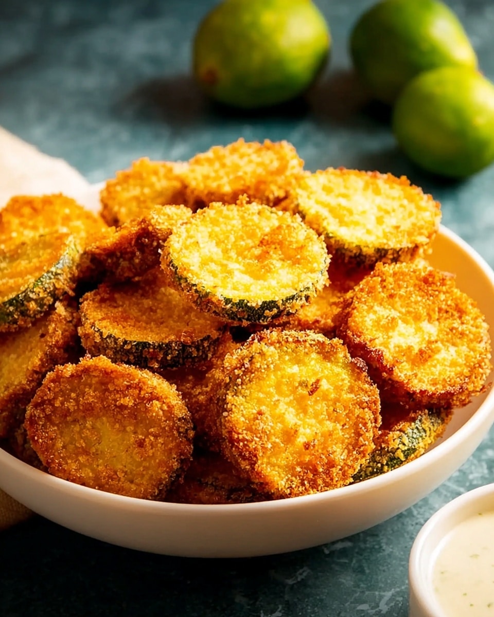 Irresistibly Crispy Fried Green Tomatoes Recipe - Recipe Image