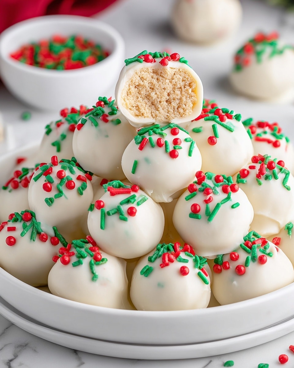 Sugar Cookie Truffles Recipe - Recipe Image