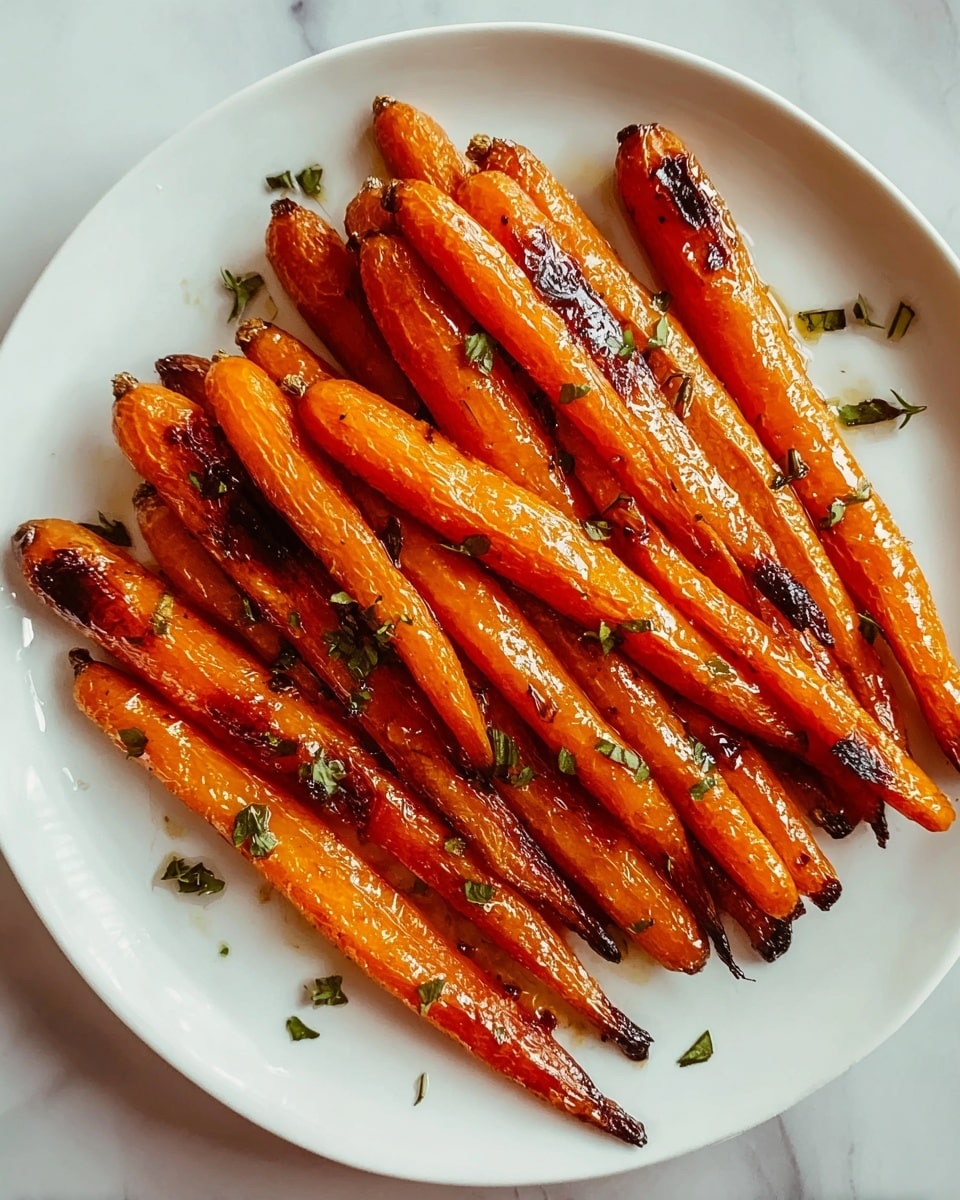 Honey Glazed Roasted Carrots Recipe - Recipe Image