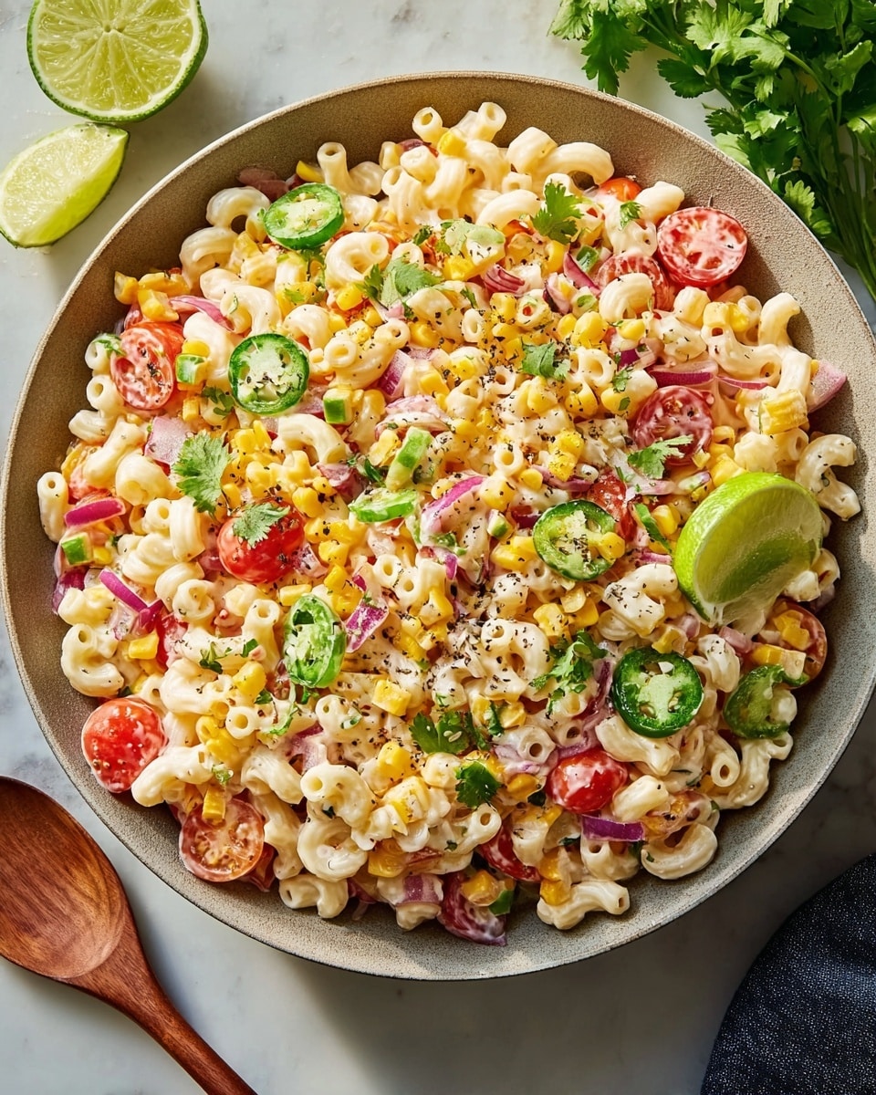 Mexican Macaroni Salad Fiesta Recipe - Recipe Image
