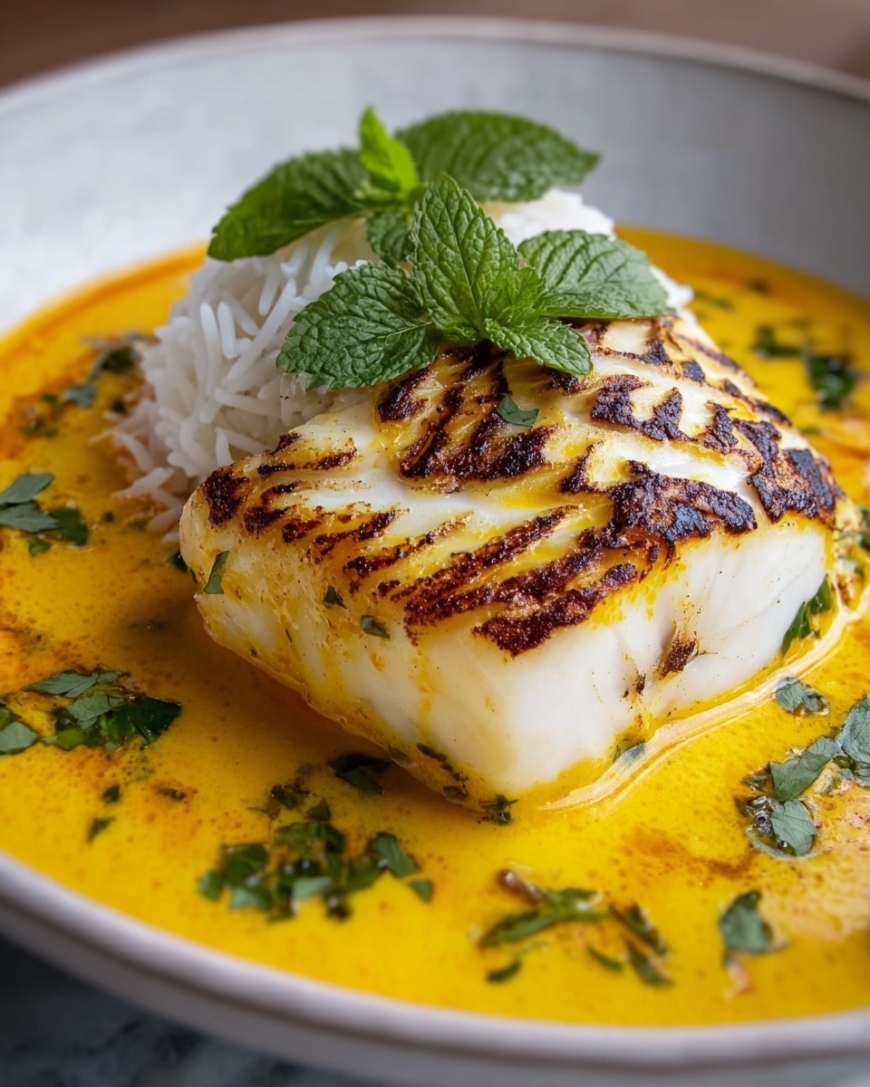 South Indian Style Cod & Coconut Curry Recipe - Recipe Image