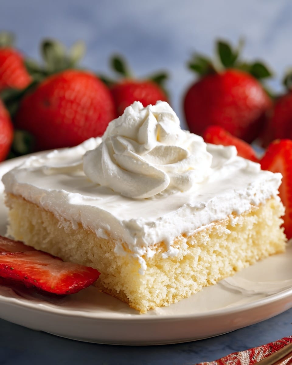 Semi-Homemade Tres Leches Cake Recipe - Recipe Image