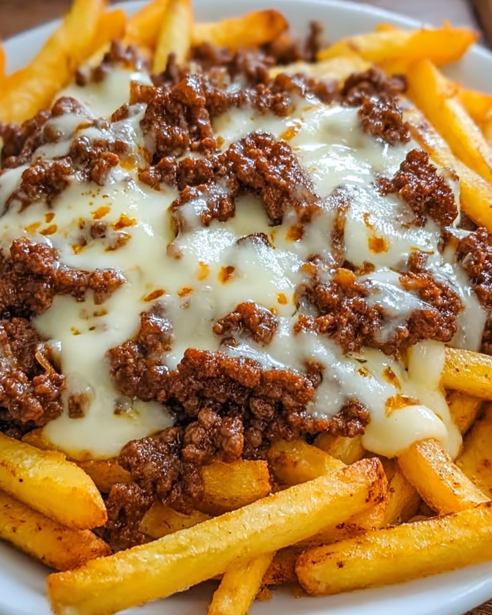 Philly Steak Cheese Fries Recipe - Recipe Image