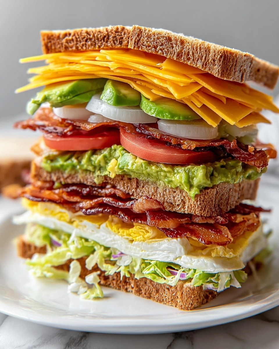 Breakfast Club Sandwich Recipe - Recipe Image