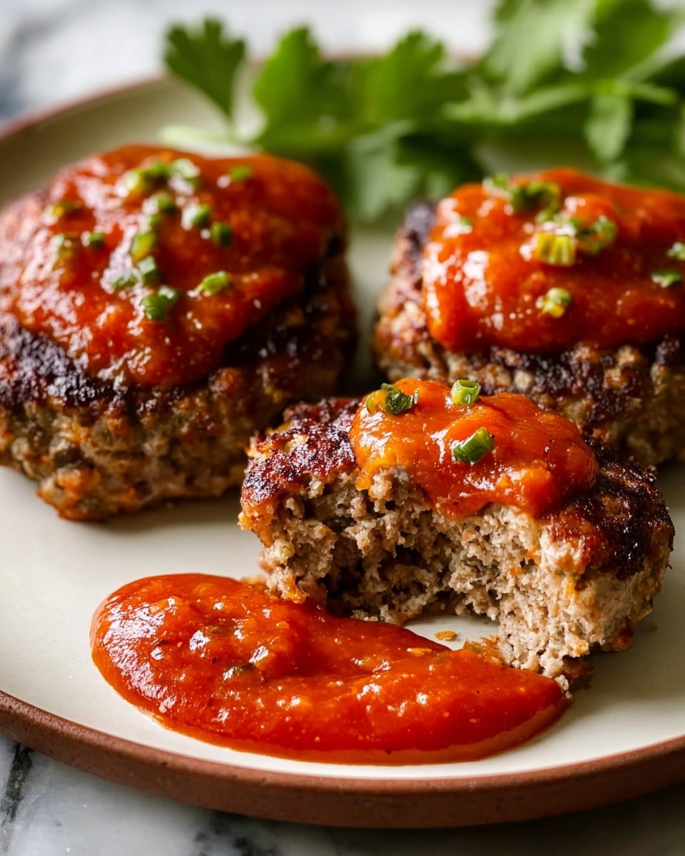 Best Easy Mini Meatloaf with Ground Turkey Recipe - Recipe Image