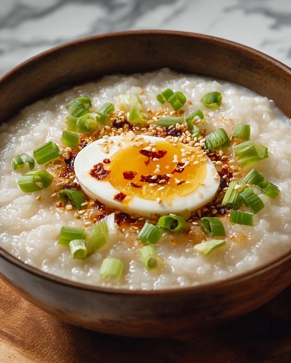 Congee with Miso Sauce Recipe - Recipe Image