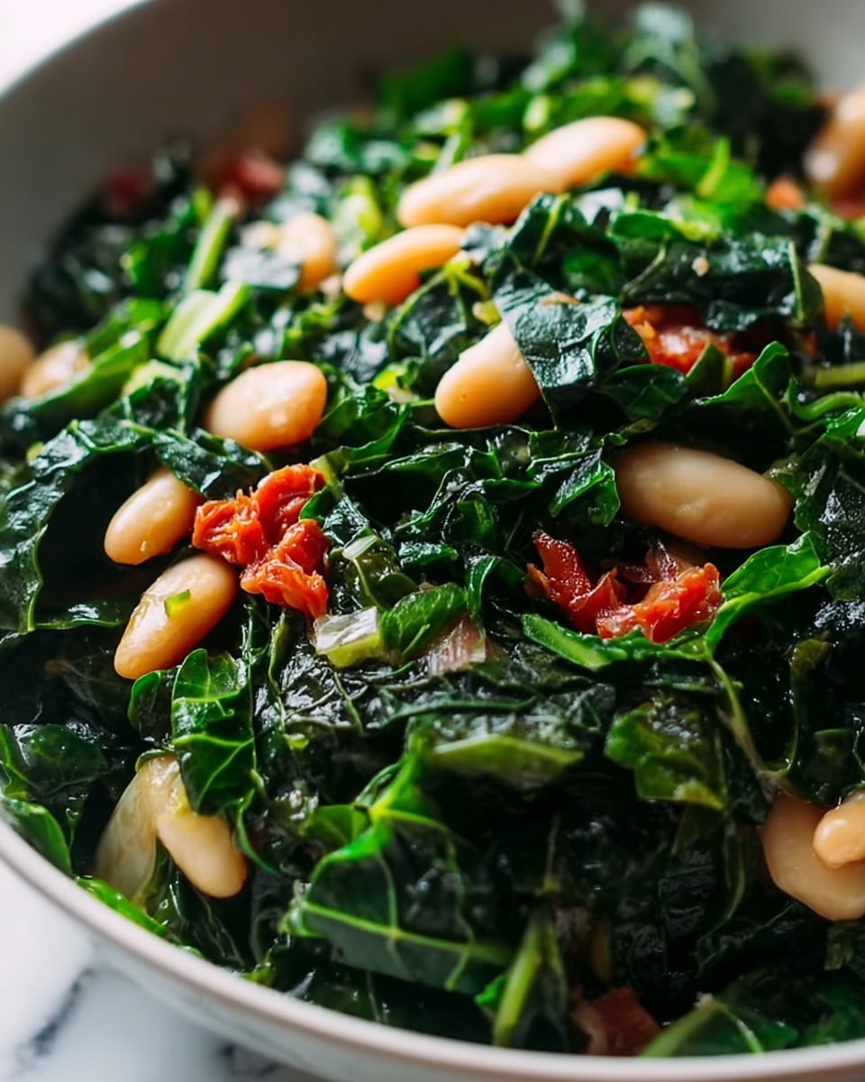 Mediterranean White Beans & Greens Recipe - Recipe Image