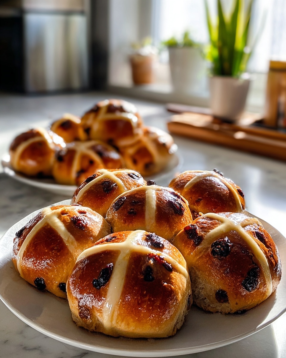 Traditional Hot Cross Buns Recipe - Recipe Image