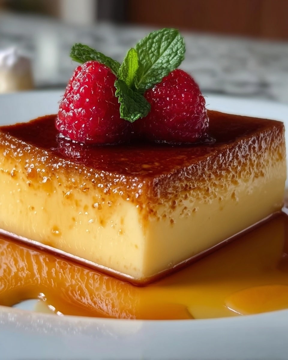 Homemade Flan Cake Recipe - Recipe Image