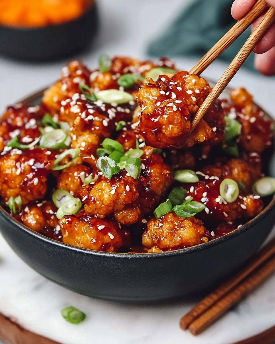 Sticky Sesame Cauliflower Recipe - Recipe Image