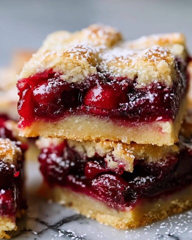 Cherry Pie Bars Recipe