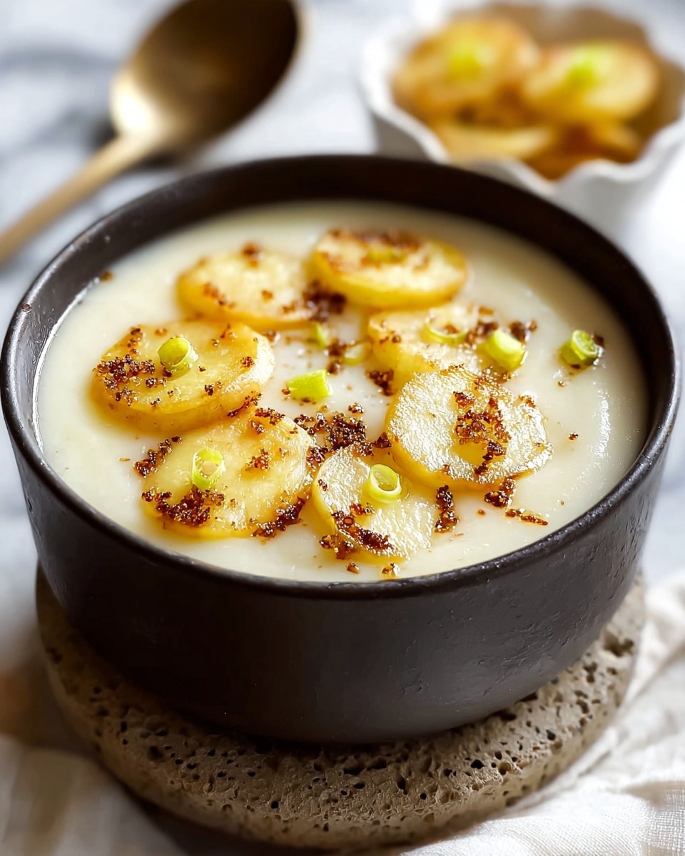 Baked Potato Soup with Chicken Sausage and Cheddar Recipe - Recipe Image
