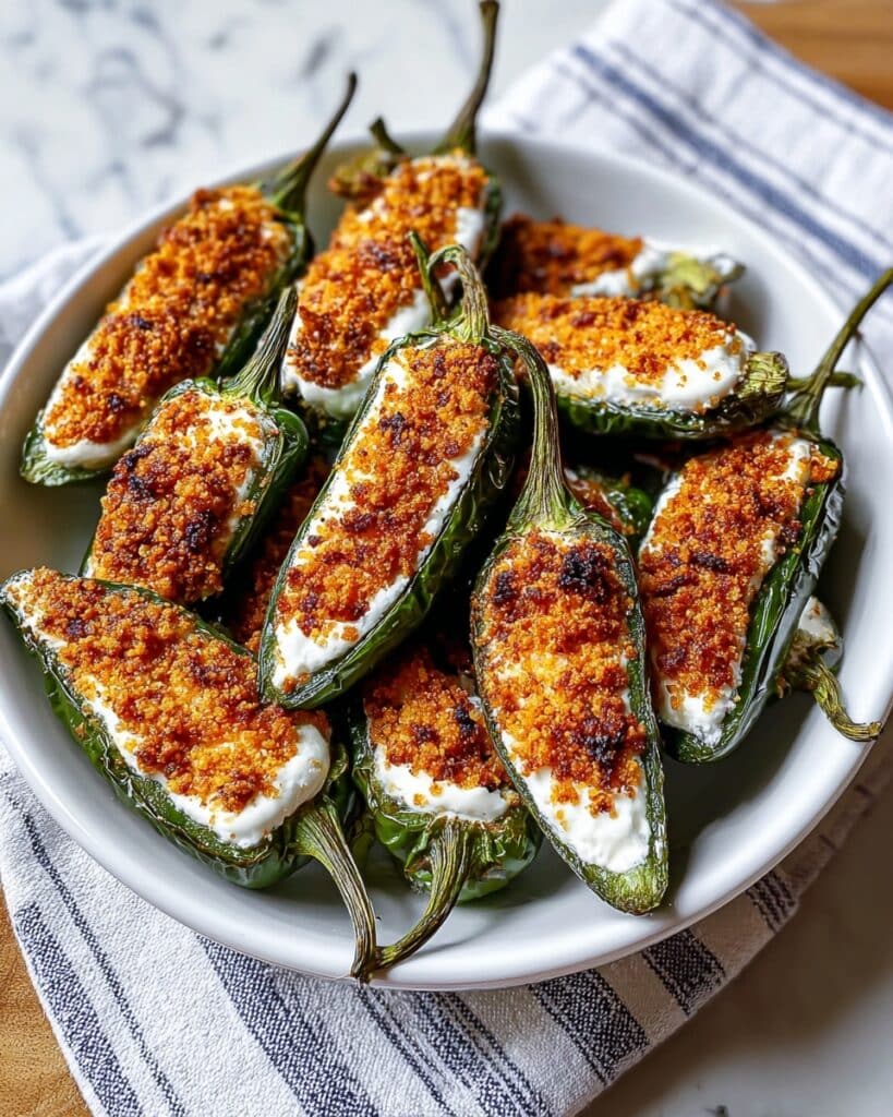Elote-Stuffed Grilled Jalapeños Recipe