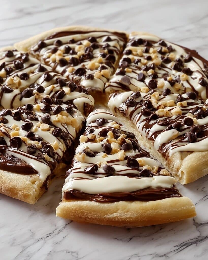 Chocolate Chip Dessert Pizza Recipe