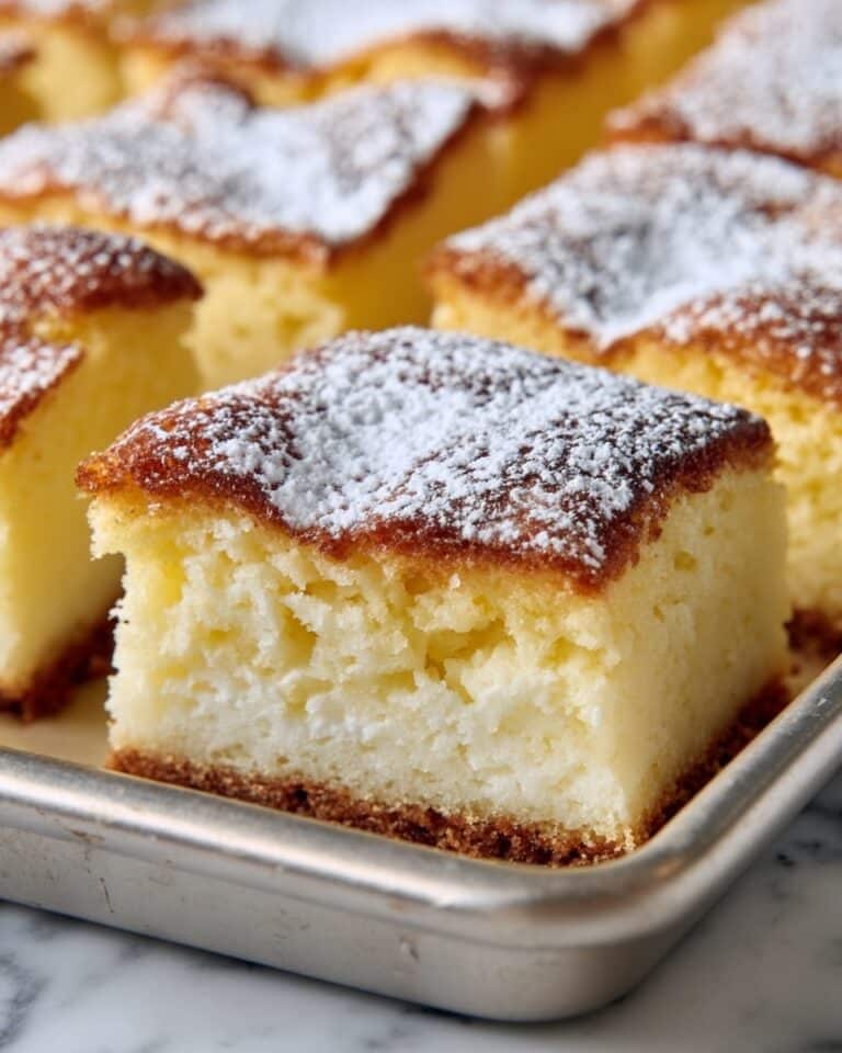 Lemon Cake Bars Recipe