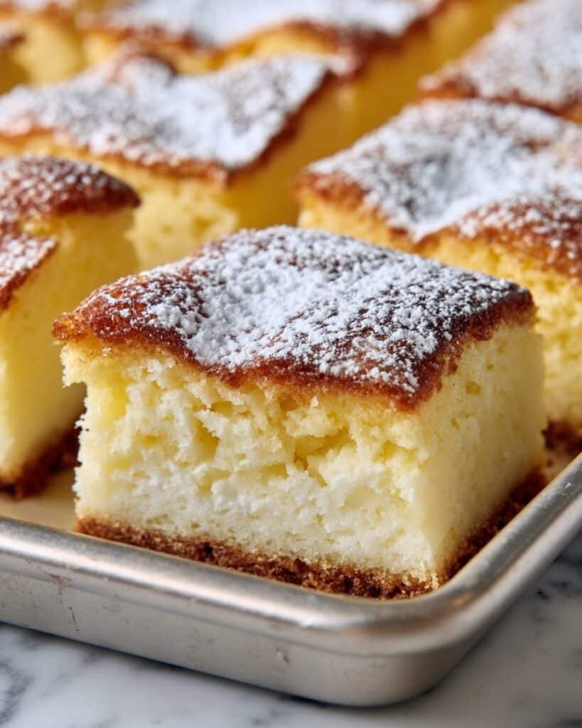 Lemon Cake Bars Recipe