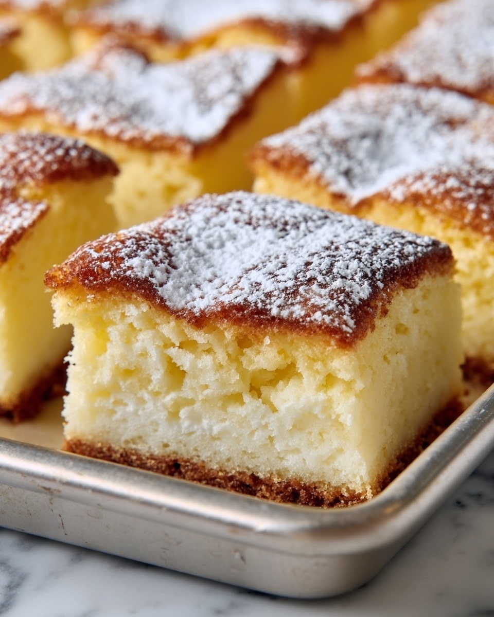 Lemon Cake Bars Recipe - Recipe Image