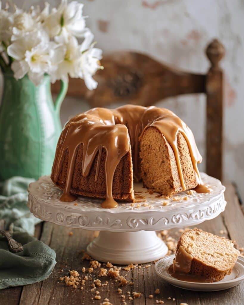 Brown Sugar Caramel Pound Cake Recipe