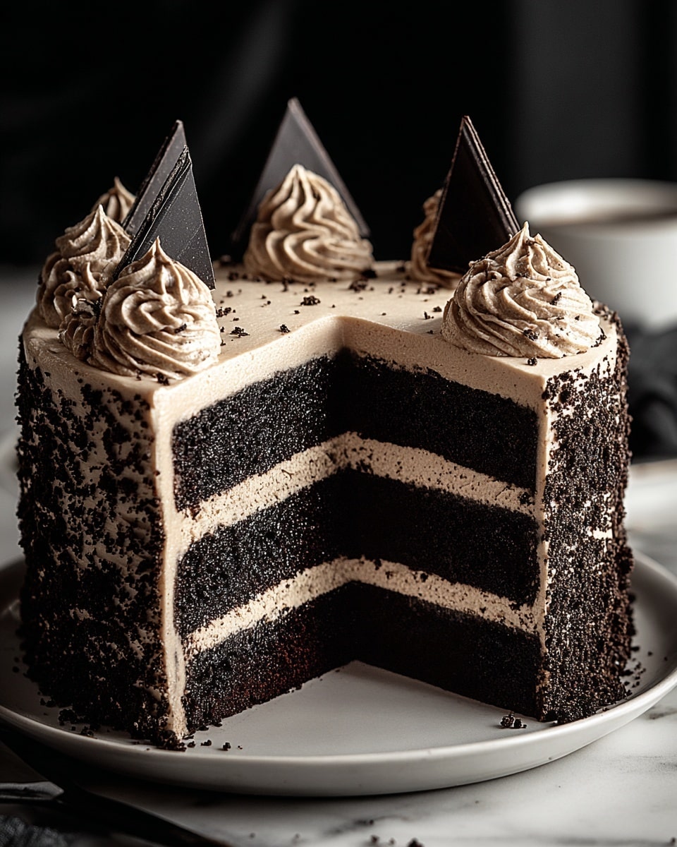 Black Velvet Cake Recipe - Recipe Image