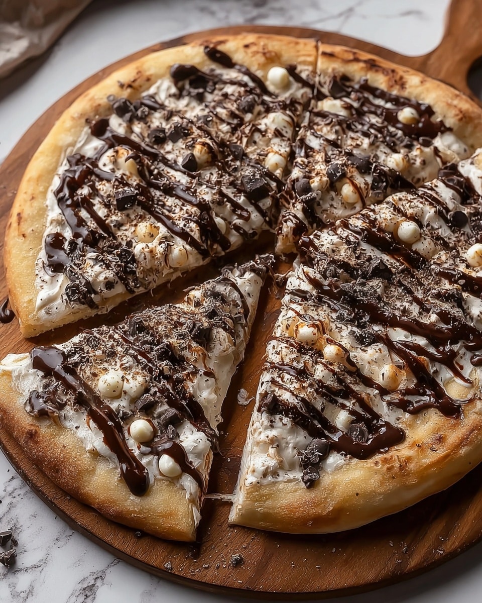 Chocolate Pizza: A Decadent Dessert for Chocolate Lovers Recipe - Recipe Image